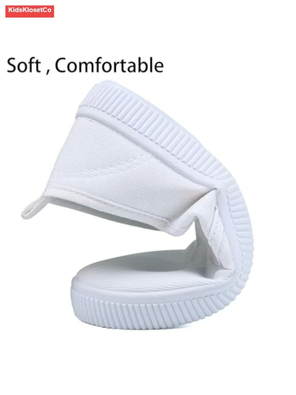 Kids Canvas Sneakers Breathable Slip-Resistant Low Top
